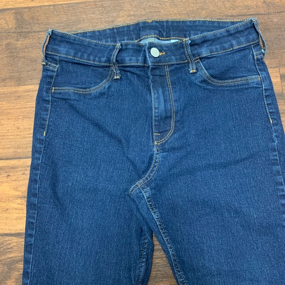 Skinny Ankle Girls High Waist Denim Jean Pants Blue Size 30, Inseam 27 - Picture 3 of 8